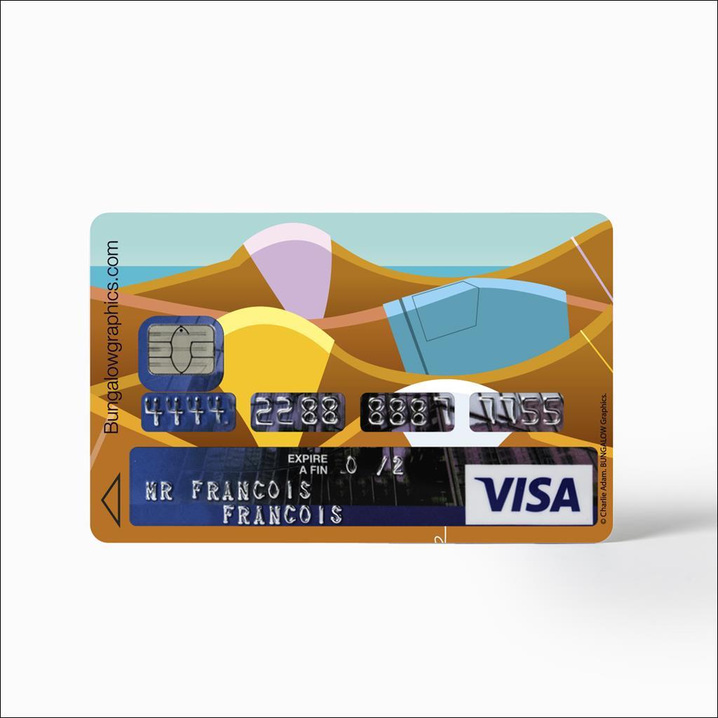 Sticker carte bancaire - Beachbums