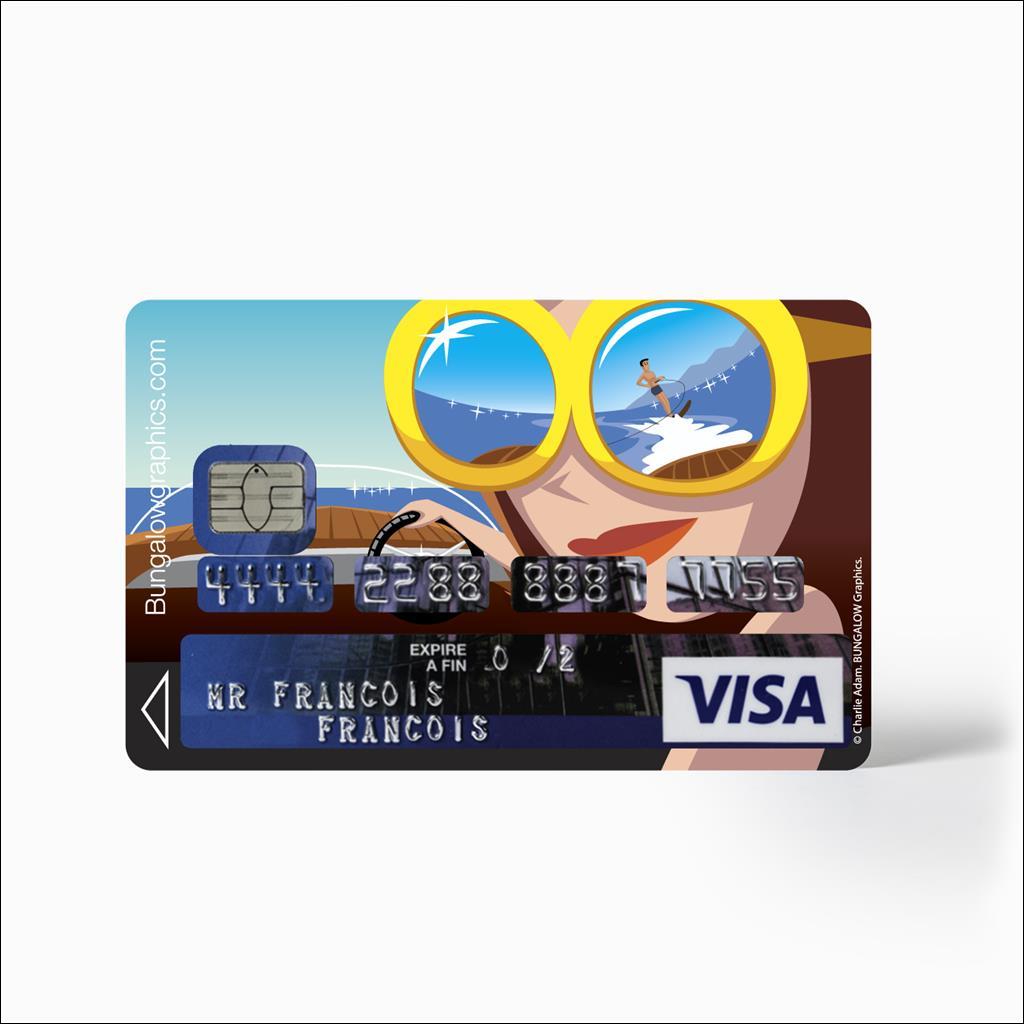 Credit Card sticker - Riva Diva