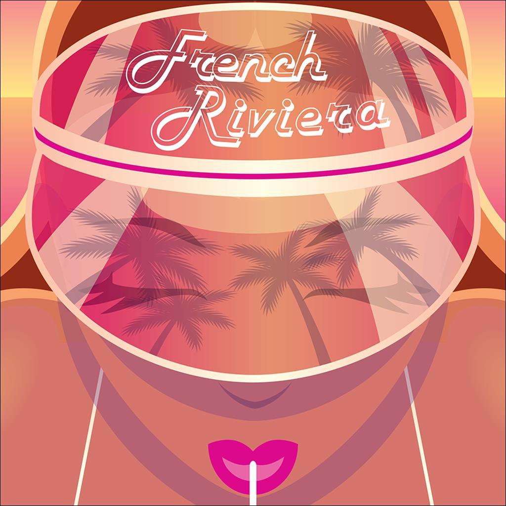 French riviera visor