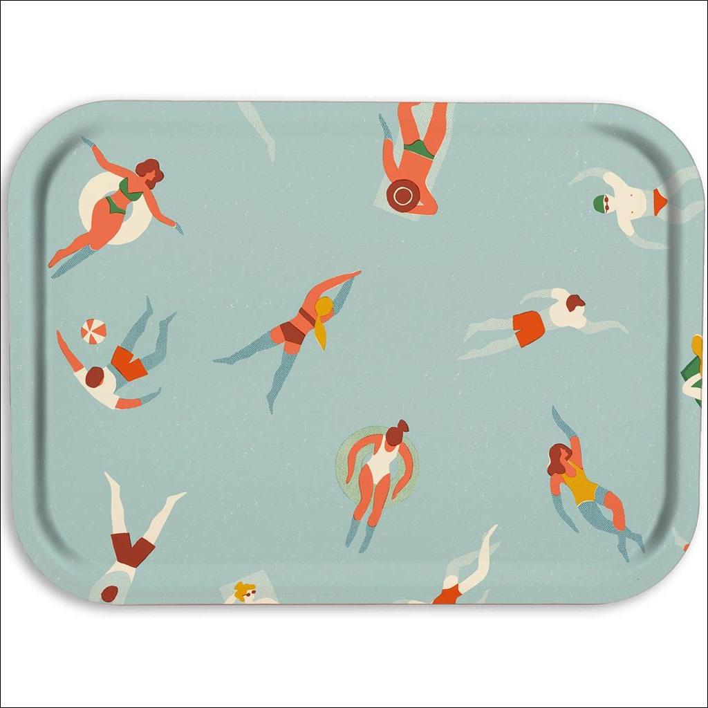 Swimmers Wooden Tray