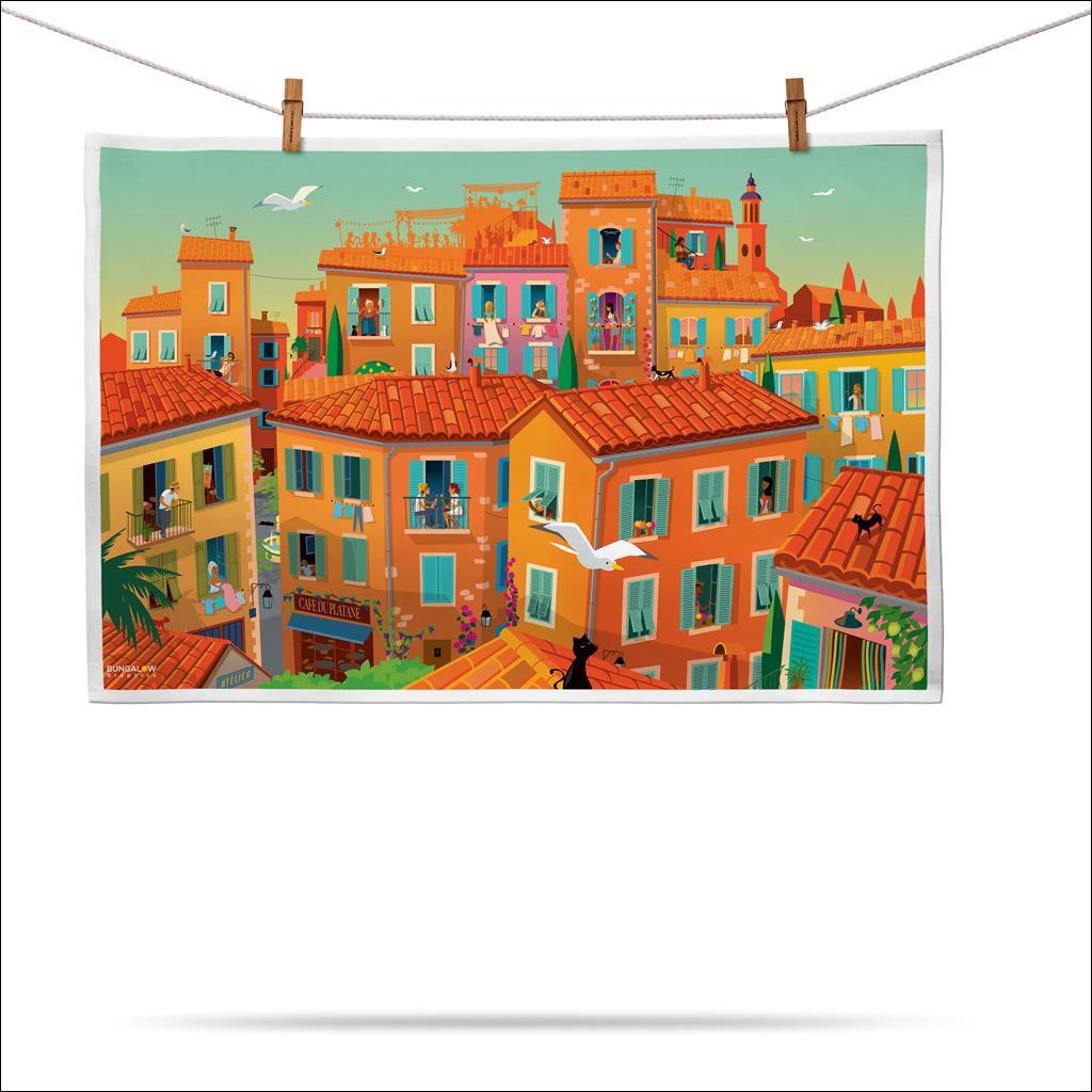 Torchon Cocagne paysage