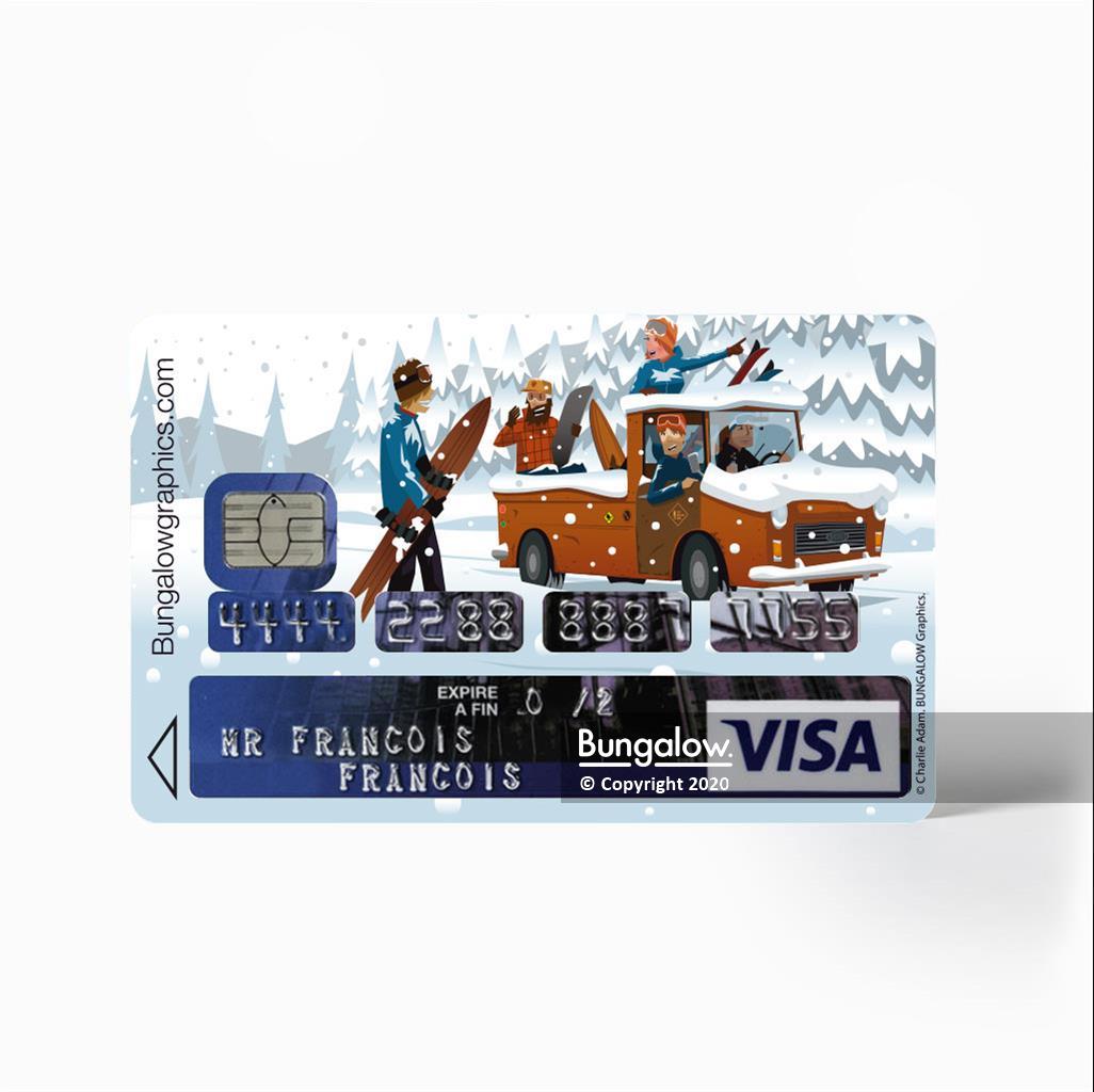 Cb Sticker Card Sticker CB Pick up by Charlie Adam : Bungalow Graphics, buy Credit Card ...